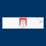 Hamburger Wappen autoaufkleber
