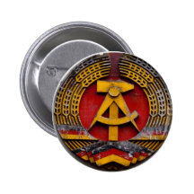 Hammer und Sichel-Symbol des Kommunisten Button