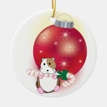 Hamster-Feiertage Weihnachtsornament