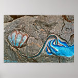 Hand mit Lotus/Plakat