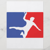 Handball-Legendenikone Individuelle Flyer