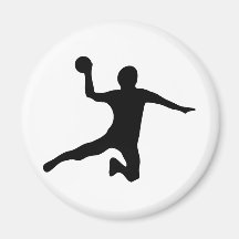Handball spieler dodgeball magnets