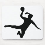 Handball spielerin frauenhandball mousepads