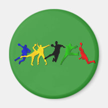 Handballgeschenk für Handballspieler und -fans Kühlschrankmagnete