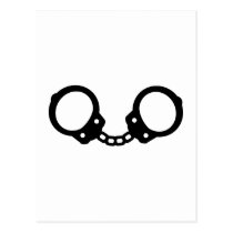 Handcuffs postkarten