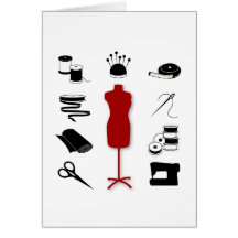 Handmade for You Sew Right Note Card