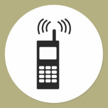 Handy celly Mobil handlich aufkleber