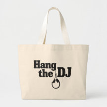 hängen Sie das DJ Leinentasche