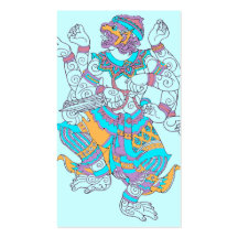 Hanuman Affe Visitenkarten