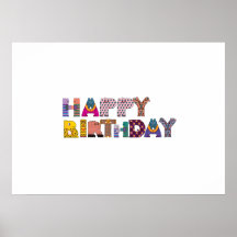 Happy Birthday Posters
