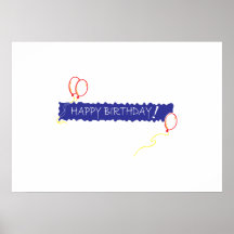Happy Birthday Posters