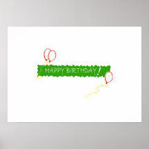 Happy Birthday Print