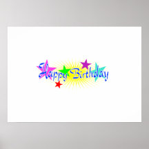 Happy Birthday Print