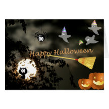Happy Halloween Grußkarten