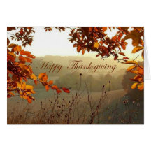 Happy Thanksgiving! - Grußkarte