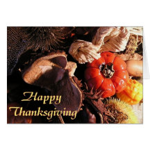 Happy Thanksgiving! - Grußkarte