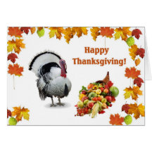 Happy Thanksgiving! - Karte