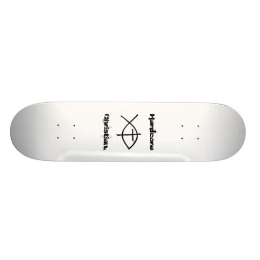 Hardcore-christliches Wettbewerbs-Brett Skateboarddeck