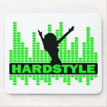 Hardstyle Tänzer-Tempoentwurf Mauspads