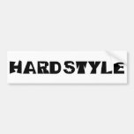 hardstyle Text Auto Aufkleber