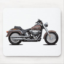 Harley Davidson-Fett-Junge Mauspad