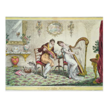 Harmonie vor Ehestand, 1805 Postkarten