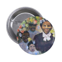 Harriet Tubman Anstecknadelbuttons