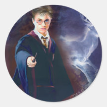 Harry Potters Hirsch Patronus Aufkleber