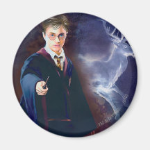 Harry Potters Hirsch Patronus Magnete