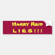 Harry Reid Auto Aufkleber