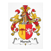 Harsch Family Crest Announcements