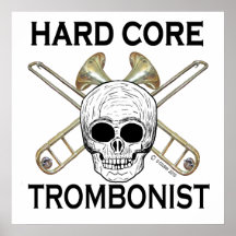 Harter KernTrombonist Poster