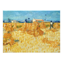 Harvest in Provence by Van Gogh Photograph