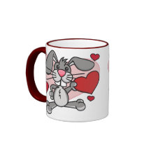 Häschen-Liebe-Becher Kaffee Tasse