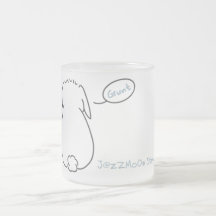Häschen Stewie hinterer Grunzen-Becher Tee Haferl
