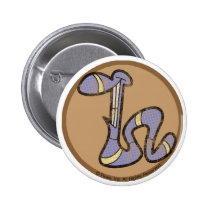 Haselnuss der Wurm-Knopf buttons