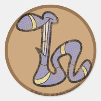 Haselnuss die Wurm-Aufkleber aufkleber