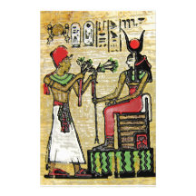 Hathor, ägyptische Göttin, Platane-Niederlassung a Druckpapiere