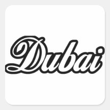 Hauben-Gewohnheit Dubai Repräsentanten Ya Stickers