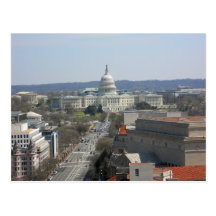 Hauptstadts-Gebäude-Pennsylvania-Allee Washington  Postkarten