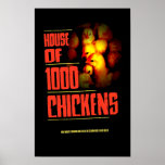 HAUS von 1000 HÜHNERN Posterdruck