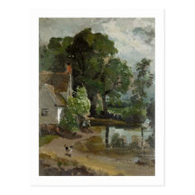 Haus Willy Lotts, nahe Flatford Mühle, c.1811 (oi Postkarten