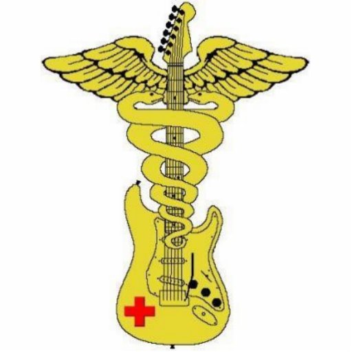 Hausbesuchgitarre Caduceus Fotofiguren