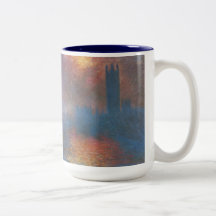 Häuser des Parlaments, London durch Claude Monet Kaffeetasse