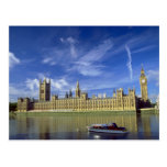 Häuser des Parlaments, London, England, Großbritan Postkarten