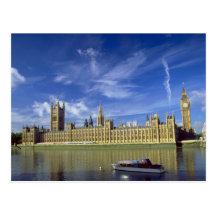 Häuser des Parlaments, London, England, Großbritan Postkarten