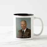 Hausporträt Dwight D. Eisenhower Teetasse