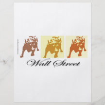 Hausse Wall Streets Individuelle Flyer