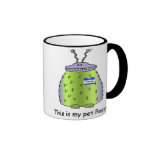 Haustier ärgern Becher Kaffeetasse