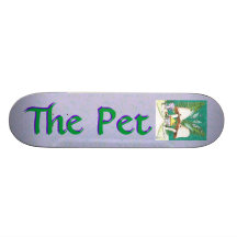 Haustier-Drache-Skateboard Personalisiertes Skatedeck